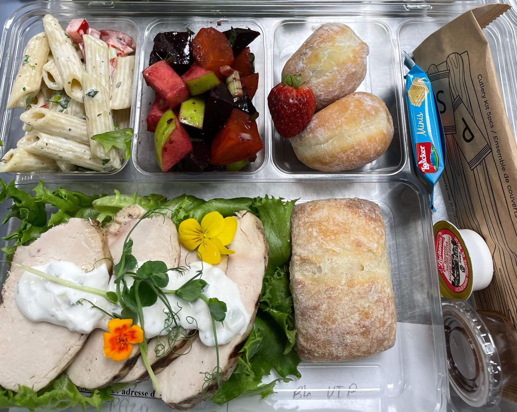 Boîte à lunch garnie